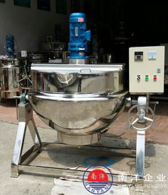 广州立式电加热搅拌夹层锅 ,广州市海珠区南洋食品机械设备厂